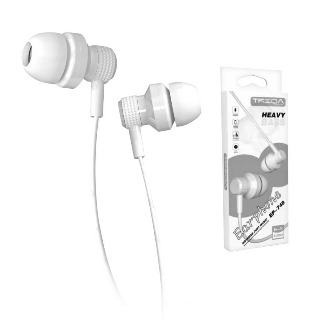 AURICULARES TREQA MANOS LIBRES TIPO PLUS