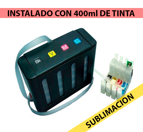 Sistema Continuo Epson XP231/XP241/XP431/XP441 Instalado-Sublimación