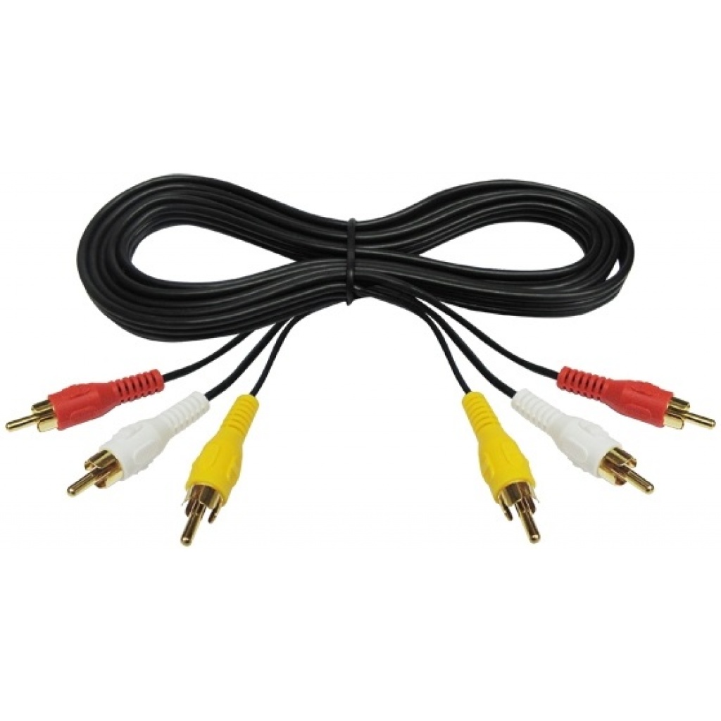 Cable Audio/video Av3/rca/3rca 180cm 1.8m